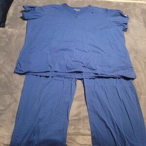 Blue Butter Soft scrub set